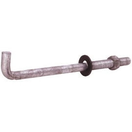 Grip-Rite 1/2 in. x 6 in. Hot Galvanized Anchor Bolts (50-Pack)