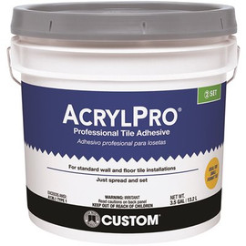 Custom Building Products AcrylPro 3.5 Gal. Ceramic Tile Adhesive