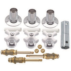 DANCO Porcelain Cross-Handle Bathtub and Shower Faucet Rebuild Kit