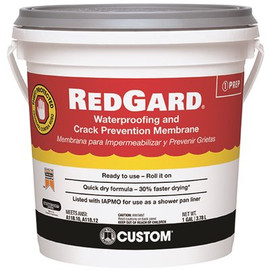 Custom Building Products RedGard 1 Gal. Waterproofing and Crack Prevention Membrane