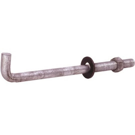 Grip-Rite 1/2 in. x 18 in. Hot Galvanized Anchor Bolt (50-Pack)