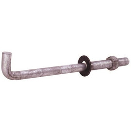 Grip-Rite 1/2 in. x 12 in. Galvanized Anchor Bolts (50-Pack)