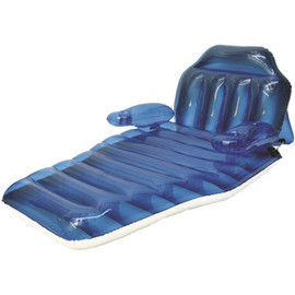 Poolmaster Vinyl Adjustable Chaise Floating Swimming Pool Float Lounge