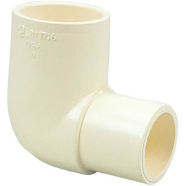 1/2 in. CPVC-CTS 90-Degree Spigot x Slip Street Elbow Fitting 1/2 in. CPVC-CTS 90-Degree Spigot x Slip Street Elbow Fitting