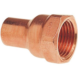 Everbilt 3/4 in. Copper Pressure FTG x FIPT Female Fitting Adapter