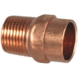 1/2 in. x 3/8 in. Copper Pressure Cup x Male Adapter Fitting