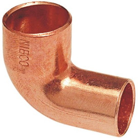 Everbilt 1-1/4 in. Copper Pressure 90-Degree Fitting x Cup Street Elbow