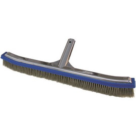 Poolmaster 18 in. Premier Aluminum Back Algae Swimming Pool Brush