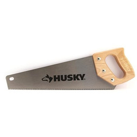 Husky 15 in. Aggressive Tooth Saw With Wood Handle