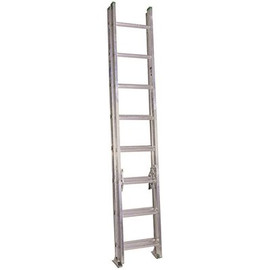 Werner 16 ft. Aluminum Extension Ladder with 225 lbs. Load Capacity Type II Duty Rating