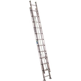 Werner 24 ft. Aluminum Extension Ladder with 225 lbs. Load Capacity Type II Duty Rating