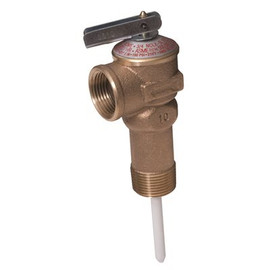 Cash Acme 3/4 in. Brass NCLX-5LX Temperature and Pressure Relief Valve