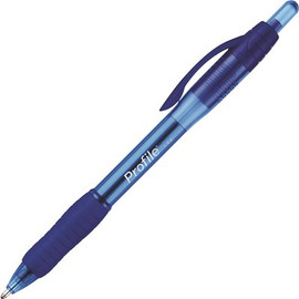 Paper Mate Profile Ballpoint Retractable Pen, Blue Ink Bold Dozen