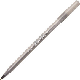 BIC Medium Round Stick Ballpoint Stick Pen Black Ink (60-Pack)