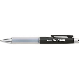 Pilot Pilot Dr. Grip Ballpoint Retractable Pen Medium, Black Ink