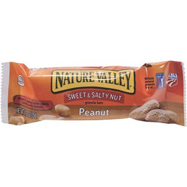 Nature Valley 1.2 oz. Bar Sweet and Salty Nut Peanut Cereal Granola Bars (16/Box)