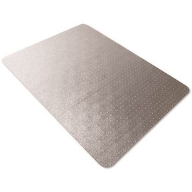 Cleartex 47 in. x 35 in. Polycarbonate Chair Mat, Clear