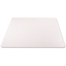 Deflect-o EconoMat Clear 46 in. W x 60 in. H for Low Pile Carpet Chair Mat