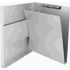 Saunders SNAPAK ALUMINUM FORMS FOLDER, 1/2 IN. CAPACITY, HOLDS 8-1/2W X 12H, SILVER