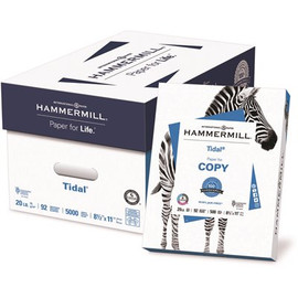Hammermill 20 lbs. 92 Bright Everyday Copy and Print Paper, White (5000 Sheets/Carton)
