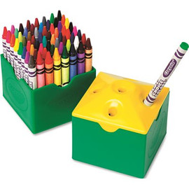 Binney & Smith / Crayola CRAYOLA CLASSPACK REGULAR CRAYONS, ASSORTED, 13 CADDIES, 832/BOX