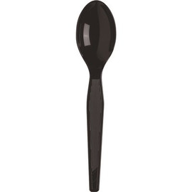 DIXIE Bulk Heavyweight Black Plastic Cutlery