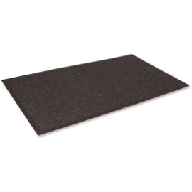 Crown 45 in. x 67 in. Charcoal Super-Soaker Wiper Mat with Gripper Bottom, Polypropylene