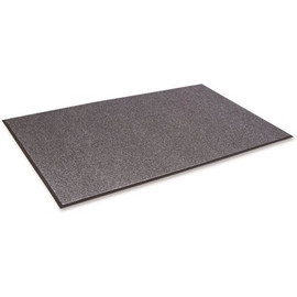 Crown Needle-Rib Gray 48 in. x 72 in. Polypropylene Wipe and Scrape Mat