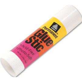 Avery Dennison AVERY CLEAR APPLICATION PERMANENT GLUE STIC, 1.27 OZ, STICK