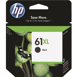 HP (HP61XL) High-Yield Ink 10000 Page-Yield in Black