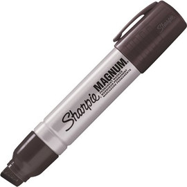 Sharpie Magnum Oversized Permanent Marker Chisel Tip, Black