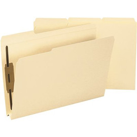 Smead Slash Pocket Folders Letter 11-Point, Blue/Green/Manila/Red/Yellow (25-Pack)