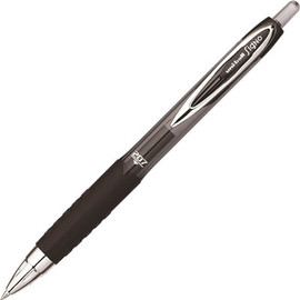 Uni-ball Signo 207 Medium Gel Roller Ball Retractable 12 Gel Pen, Black Ink