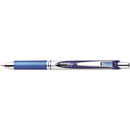 Pentel EnerGel RTX Medium Roller Ball Retractable Gel Pen, Blue Ink