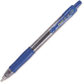 Pilot 12 Pilot G2 Roller Ball Retractable Gel Pen, Bold Blue Ink