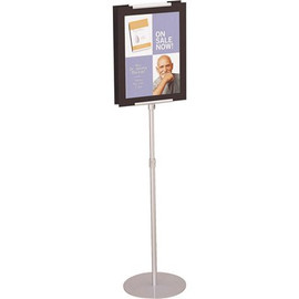 Quartet 44 in. - 73 in. Freestanding 2-Sided Adjustable Sign Stand Quartet 44 in. - 73 in. Freestanding 2-Sided Adjustable Sign Stand