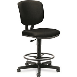 HON COMPANY VOLT SERIES ADJUSTABLE TASK STOOL, 27W X 29-1/2D X 49-7/8H, BLACK HON COMPANY VOLT SERIES ADJUSTABLE TASK STOOL, 27W X 29-1/2D X 49-7/8H, BLACK