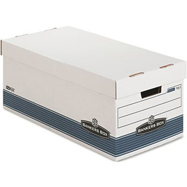 Bankers Box 10 in. L x 12 in. W x 24 in. D Stor/File Storage Moving Box with Lids