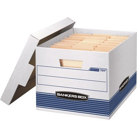 Bankers Box 10.5 in. L x 12.8 in. W x 16.5 in. D Quick/Stor Storage Moving Box