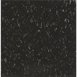 Imperial Texture VCT 12 in. x 12 in. Classic Black Standard Excelon Commercial Vinyl Tile (45 sq. ft. / case)