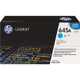 HP 645A Original Laser Toner Cartridge, Cyan