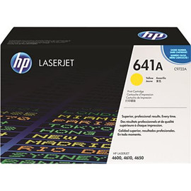 HP 641A Original Laser Toner Cartridge, Yellow