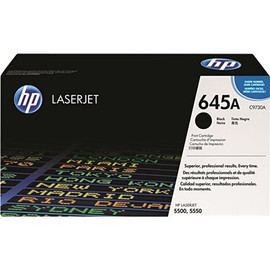 HP 645A Original Laser Toner Cartridge, Black