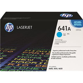 HP 641A Original Laser Toner Cartridge, Cyan