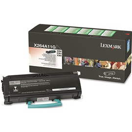 LEXMARK X264A11G TONER, 3500 PAGE-YIELD, BLACK