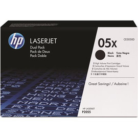 HP High-Yield Toner 6,500 Page-Yield, Black (2 per Pack)
