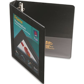 Avery Dennison AVERY FRAMED PRESENTATION EZD LOCKING VIEW BINDER, 1" CAPACITY, BLACK