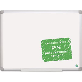 Bi-Silque Visual Communication Products Inc EASY CLEAN MELAMINE BOARD, 36 X 48, ALUMINUM FRAME