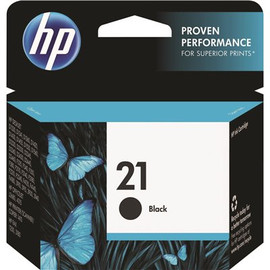 HP 21 Original Inkjet Ink Cartridge, Black