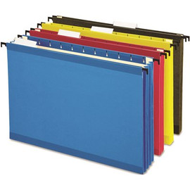 Esselte Pendaflex Corp. HANGING POCKET FILES, 3-1/2 IN. EXPANSION, LETTER, ASSORTED